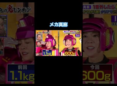 #千鳥の鬼レンチャン #メカ真麻