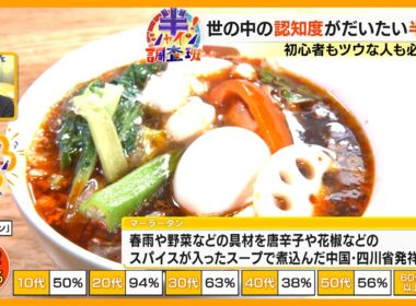 20代の認知度90%以上！？｢麻辣湯｣ の人気の秘密を徹底調査！無限のカスタムと罪悪感なく食べられる“うま辛”【サン！シャインニュース】