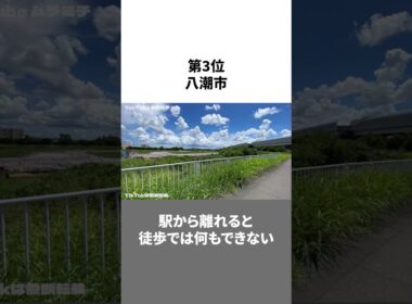 埼玉県の住みたくない街ランキングTOP5 #川口市 #やばい #悪いところ #治安 #shorts