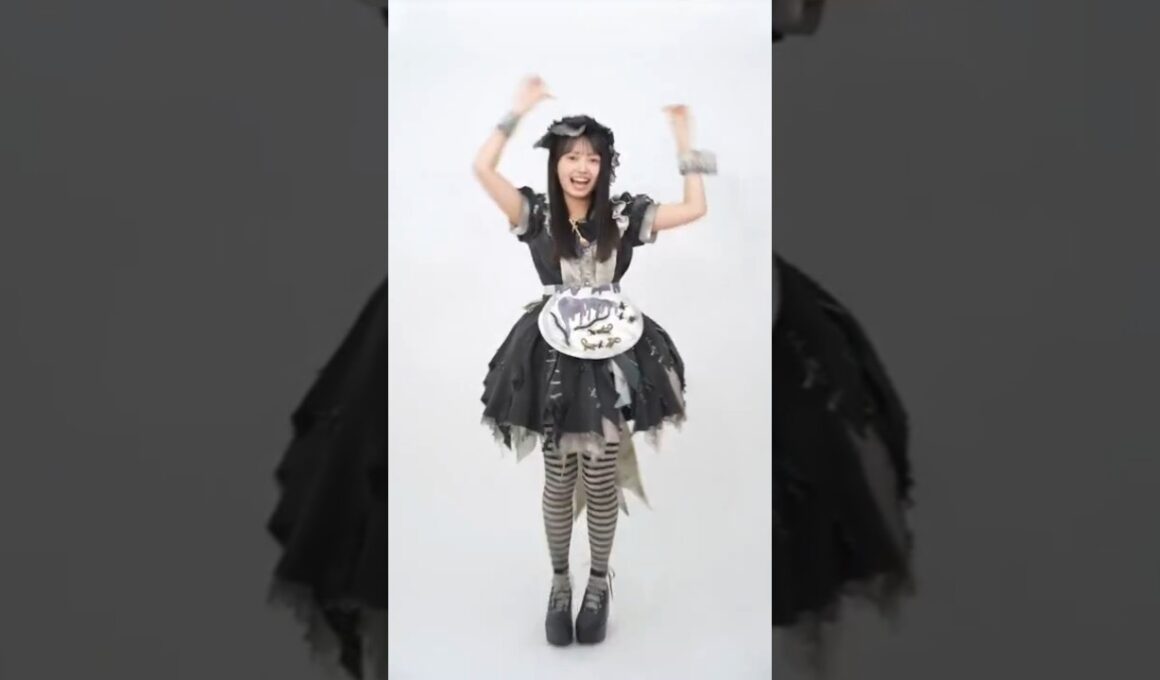 AKB48 花田藍衣 メイド 🍽️ #Oh_my_pumpkin Halloween ver.꙳⋆🖤👻 ྀི🎃👗ハロウィン•ナイト 柴田阿弥さん衣装