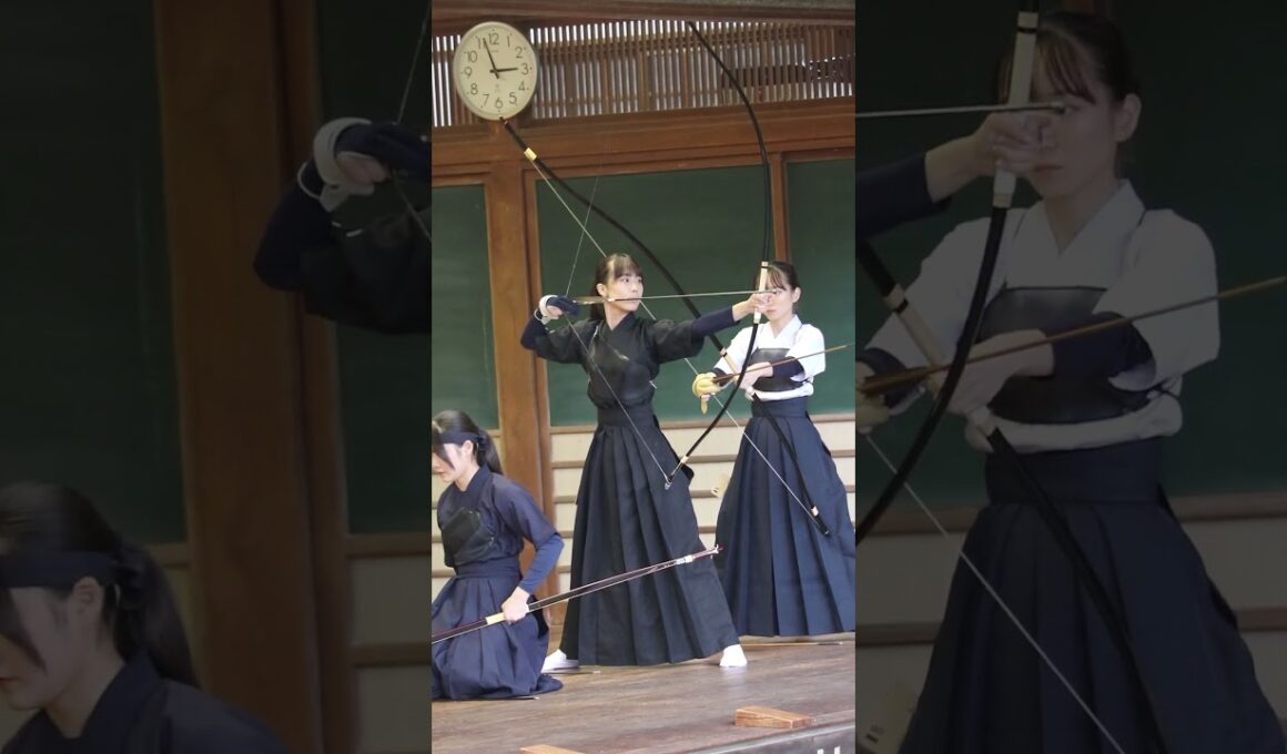第48回東西学生弓道選抜対抗試合女子の部最優秀選手　吉田鈴選手（弘前大学3年）
