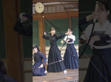 第48回東西学生弓道選抜対抗試合女子の部最優秀選手　吉田鈴選手（弘前大学3年）