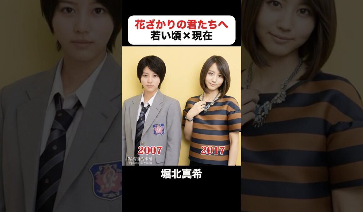 400万回再生｜花ざかりの君たちへ〜イケメン♂パラダイス〜の若い頃×現在 #堀北真希 #小栗旬 #生田斗真 #水嶋ヒロ #山本裕典 #岡田将生 #木村了 #城田優 #イケパラ