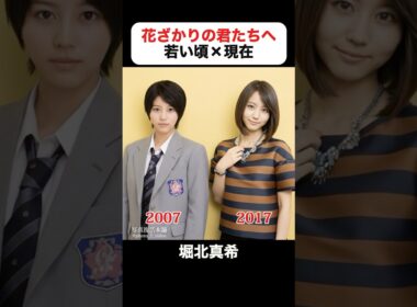 400万回再生｜花ざかりの君たちへ〜イケメン♂パラダイス〜の若い頃×現在 #堀北真希 #小栗旬 #生田斗真 #水嶋ヒロ #山本裕典 #岡田将生 #木村了 #城田優 #イケパラ