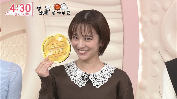 【画像】今日の河出奈都美さんと田﨑さくらさん　10.17