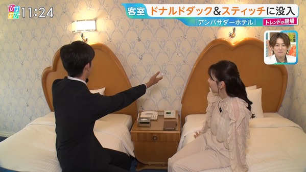 【画像】今日の上村彩子さんと御手洗菜々さん 10.15