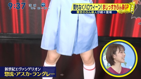 【画像】今日の岩田絵里奈さんと河出奈都美さん　10.26