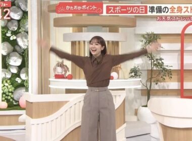 【画像】今日の松岡朱里さん　10.13