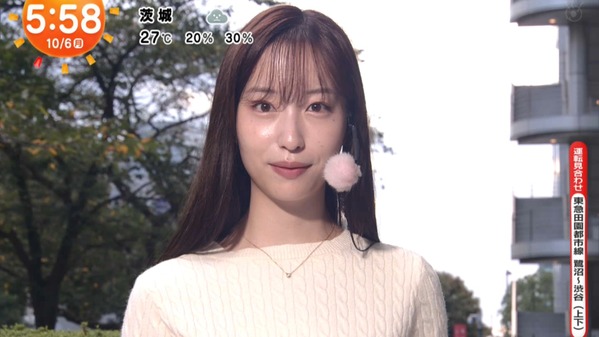 【画像】今日の林佑香さん　10.6