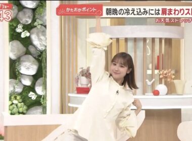 【画像】今日の松岡朱里さん　10.8