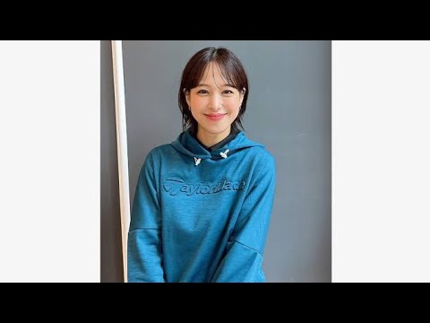 「鷲見玲奈、秋空に映える“動ける美しさ”」