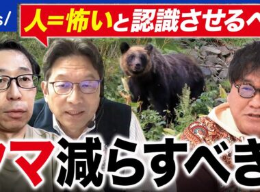 【クマ】140針のケガ…襲われた人に聞くクマの恐怖／個体数は減らすべき？クマ博士に聞く｜アベプラ