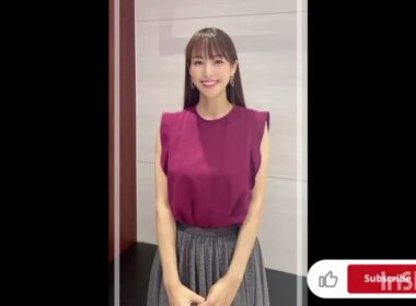鷲見玲奈アナ、ミニスカ＆ルーズ風ソックスあわせたゴルフコーデ　かわいい笑顔にもキュン