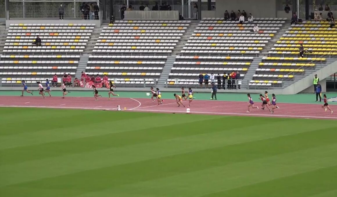 20251102144043宮崎県中学秋季共女4×100ｍＲTR 岡富 宮　崎 53.97：小野 柚羽2・宮地 菜沙2・上田 愛菜1・藤田 芽依2