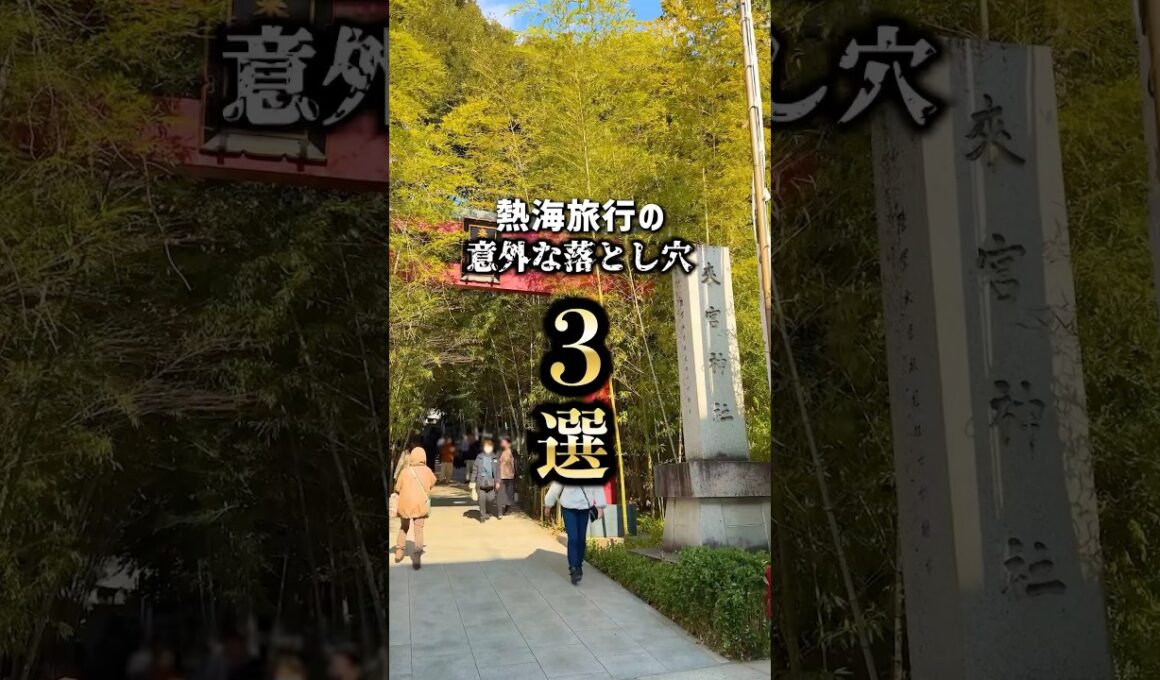 【行ってわかった】熱海の以外な落とし穴3選 #shorts