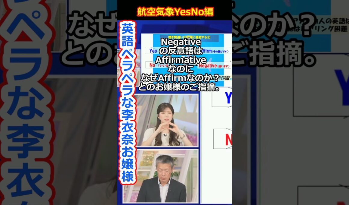 【小林李衣奈】飯島予報士相手に英語ペラペラでかわいさマシマシな美人すぎるお天気キャスターりーちゃん【ウェザーニュースLiVE切り抜き】 #かわいい