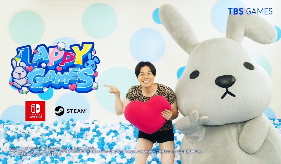 『ラヴィット！』でおなじみのラッピーが ｢LAPPY GAMES｣ になって登場！南波アナウンサーVer【TBS】