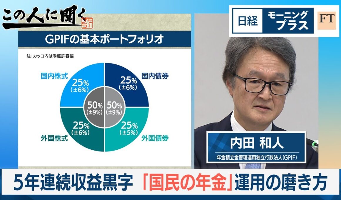 5年連続収益黒字 「国民の年金」運用の磨き方【日経モープラFT】