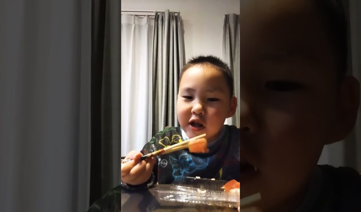 マグロ寿司おばあちゃんからもった