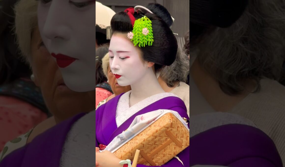めちゃめちゃ綺麗な舞妓さん👘Kyoto