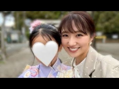フジ松村未央アナ　7歳・長女の七五三報告　晴れ姿も披露「長時間よく頑張りました」　夫は陣内智則