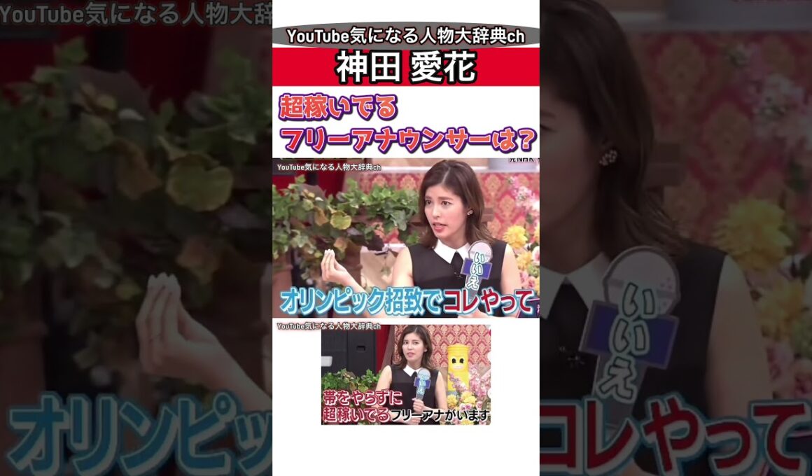#神田愛花 超稼いでるアナウンサー#中村仁美#滝川クリステル