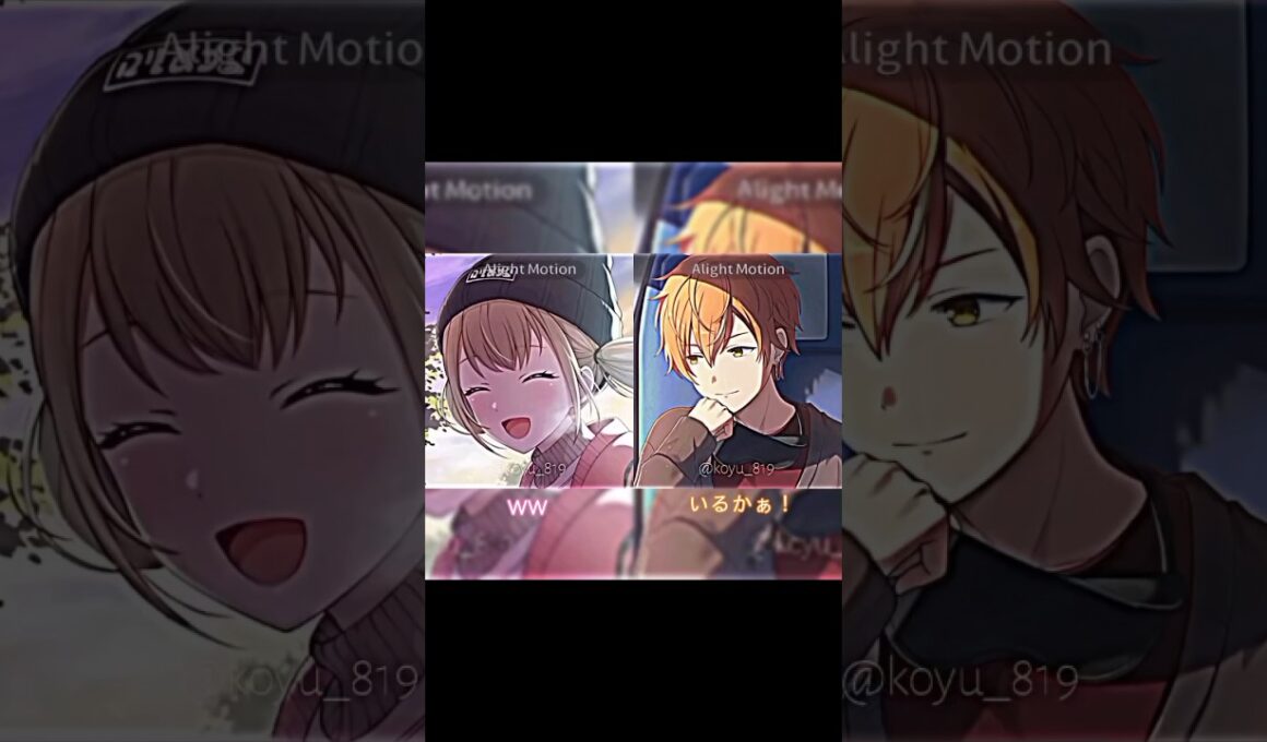 秋奈さんと文也さん面白すぎるw  ／  #自作 #プロセカ #プロジェクトセカイ #東雲彰人 #小豆沢こはね #今井文也 #秋奈#ビビバス #声優#声優ネタ #中の人#のびろ#プロセカ中の人ネタ