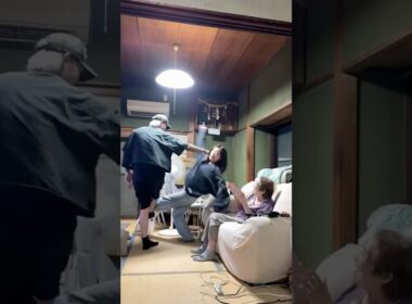 気付いたら倒れてた#中西家の日常 #カップル#日常 #おすすめ#おばあちゃん#YouTube#shorts