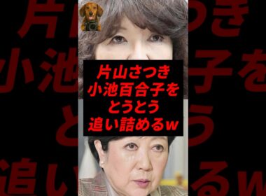 ㊗️50万再生！片山さつき、小池百合子をとうとう追い詰めるw