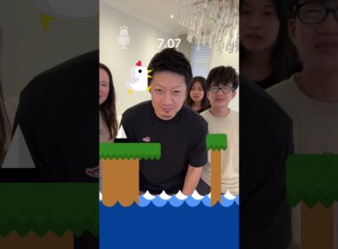 コッココ コケー🐔Scream Chicken😆 パパが意外に上手い😳