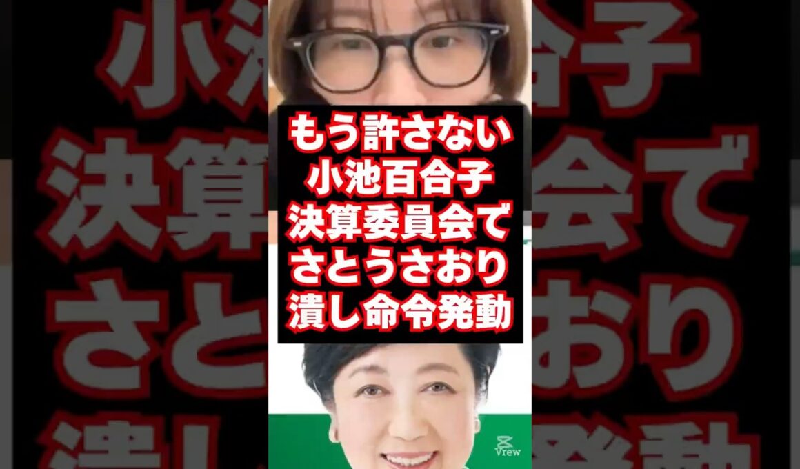 ㊗️35万再生【卑劣】小池百合子ガチで潰しを掛ける #さとうさおり #小池百合子 #都民ファーストの会 #都議会議員選挙