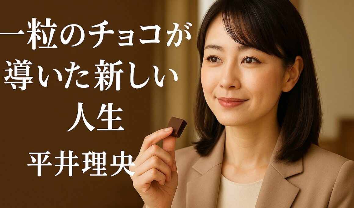🌱🍫 一粒のチョコが導いた新しい人生——平井理央が見つけた“本当に届けたいもの