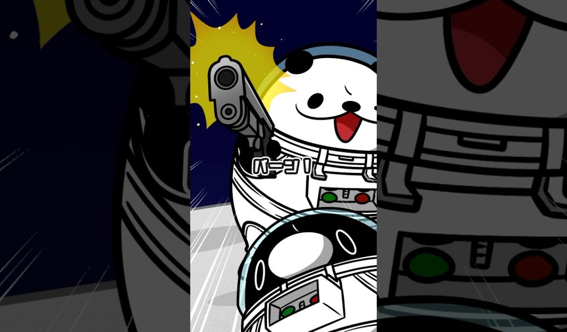 月から地球に向かって銃弾を撃ったらどうなるのか #テイペン #plottアニメ