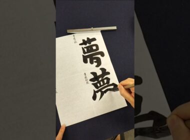 書道十級、初段、五段、師範の違い
