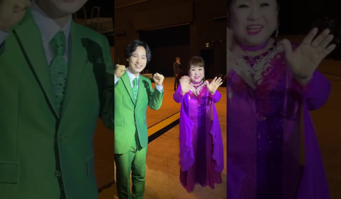 八代亜紀さん追悼コンサートでご一緒させていただいた先輩方 ありがとうございました！#青山新 #天童よしみ さん　#福田こうへい さん #小林幸子 さん #ラスボス #降臨 #shorts