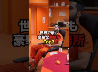 世界で最も豪華な刑務所Top3 #雑学 #雑学豆知識 #知識 #やばい