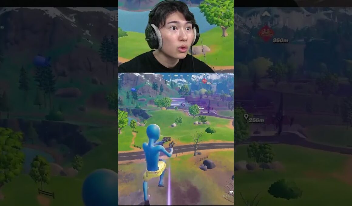 これはもう神ショットでしょ #fortnite #フォートナイト