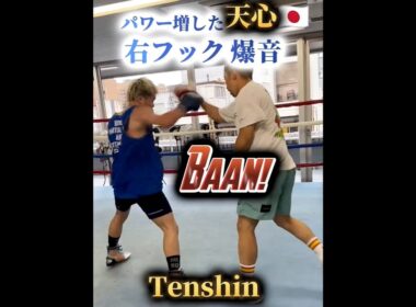 【今月 試合】パワー増した天心🇯🇵 右フック爆音!!! Tenshin Nasukawa