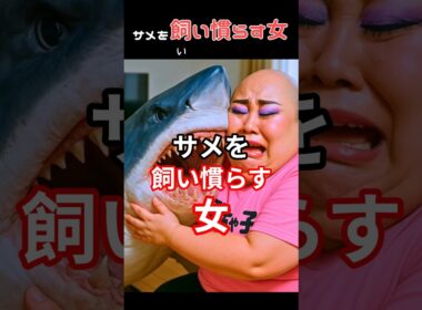 サメを飼い慣らす女（リクエスト曲）#創作 #初音ミク #ネタ #shorts