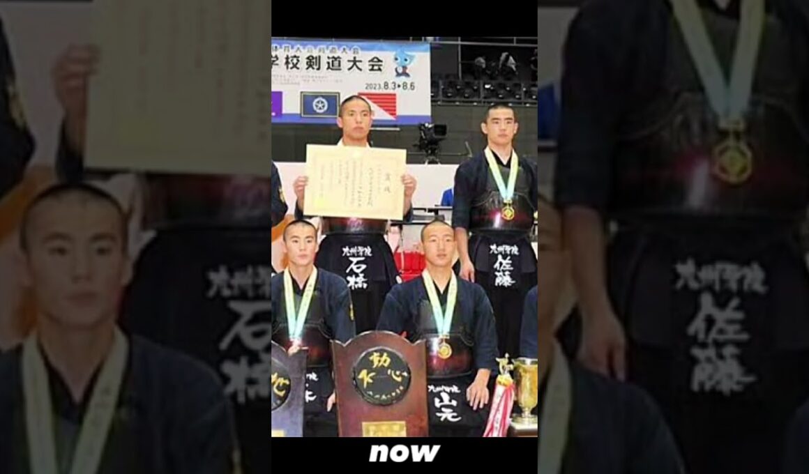 九州学院はどの時代も高校剣道最強を物語ってる。