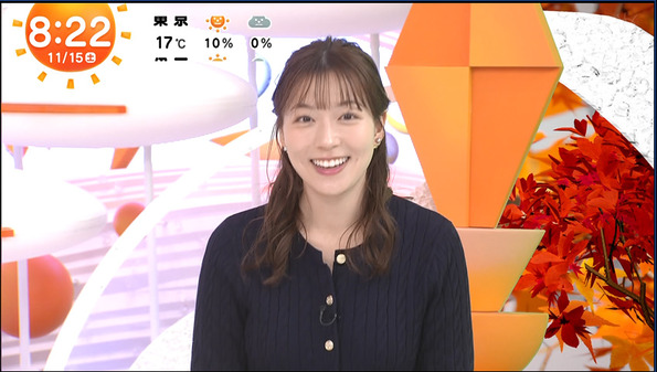 【画像】今日の阿部華也子さん　11.15