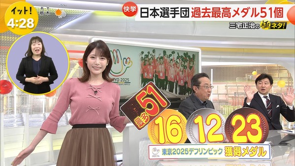 【画像】今日の宮司愛海さんと竹俣紅さん　11.26