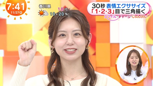 【画像】今日の藤本万梨乃さんと小山内鈴奈さん　11.27