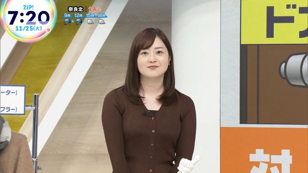 【画像】昨日の水卜麻美さん　11.25