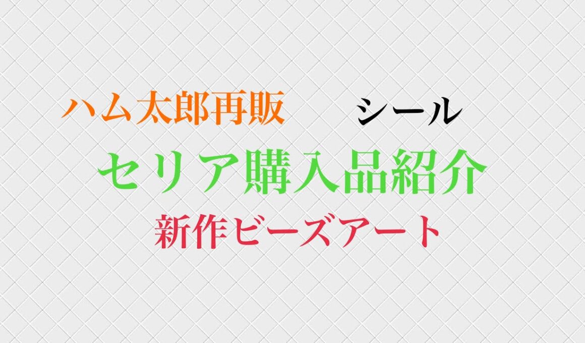セリア購入品紹介