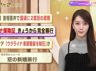 【今日のニュース12月2日】「中国　首相答弁で国連に2度目の書簡」「マイナ保険証 きょうから完全移行」「ロシア『ウクライナ東部要衝を制圧』か」「昭和あの日のニュース 62年前 空の新婚旅行」 BS11