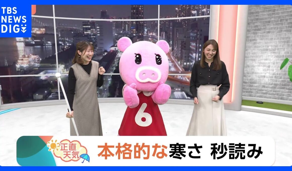 【12月3日 関東の天気】本格的な寒さ 秒読み　関東も積雪 山沿い警戒｜TBS NEWS DIG