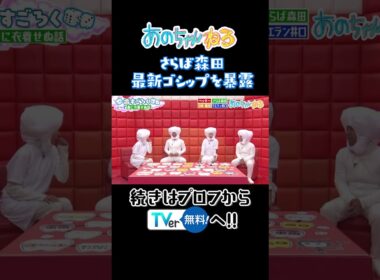 さらば森田最新のゴシップを暴露 #あのちゃんねる