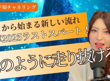【ラストスパート12月💫】来年の準備と終わりが同時に来る！ユニコーンのエネルギー🦄