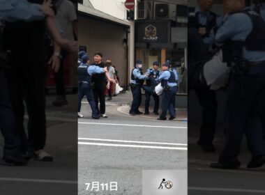 警察出動🫣まじかっこいい💪 #警察官